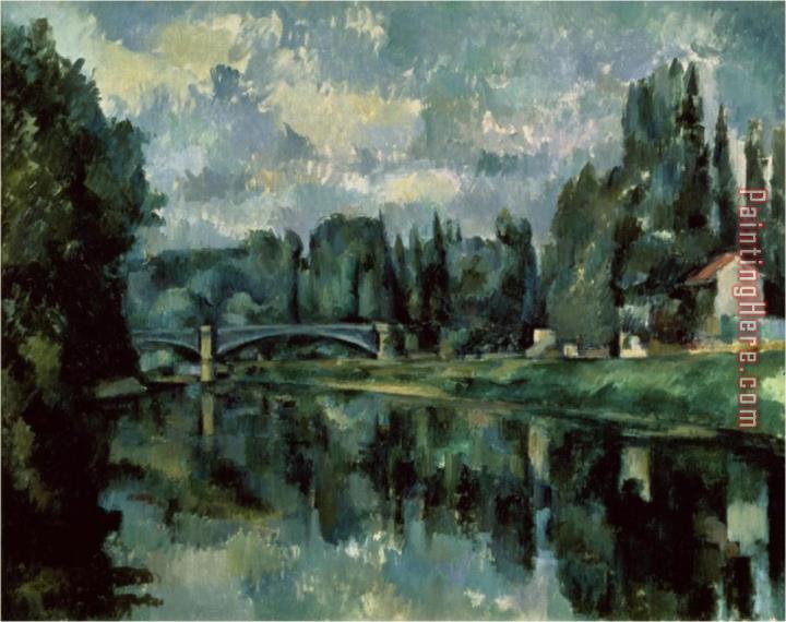 Paul Cezanne The Banks of Marne